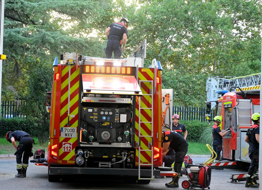 Bomberos de Val&egrave;ncia. | Europa Press.