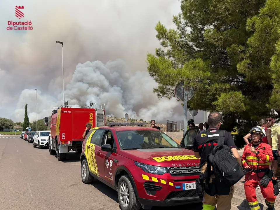 Incendio en la Vall d'Uix&oacute;. | Europa Press.