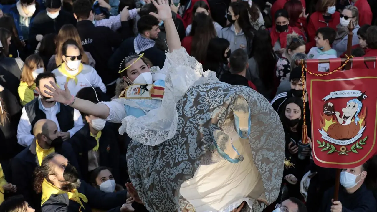 Fallas 2022. - efe