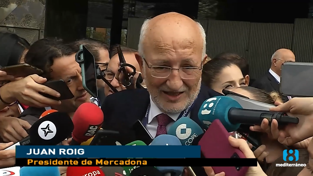 Juan Roig, contundente con los retrasos del Corredor Mediterr&aacute;neo: &ldquo;Es una ofensa&rdquo;