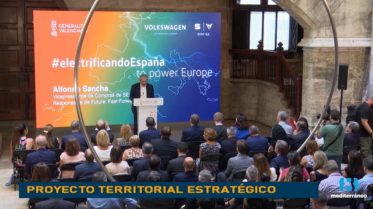 El Consell declara Proyecto Territorial Estrat&eacute;gico la gigafactor&iacute;a de PowerCo de Sagunto