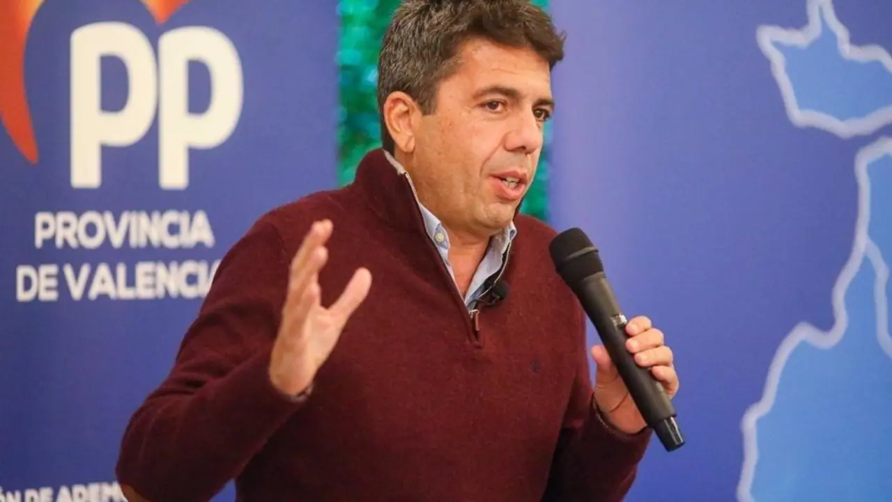 El presidente del PPCV, Carlos Maz&oacute;n. - EP