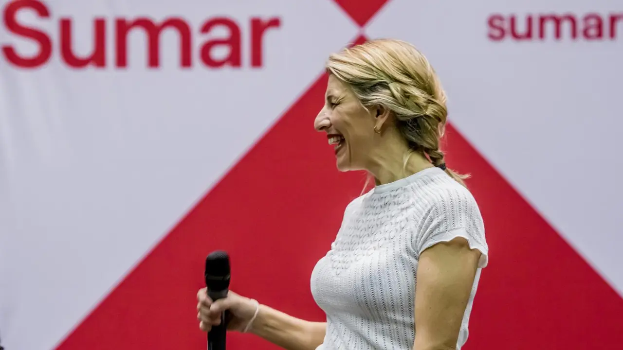 Yolanda D&iacute;az y Sumar en Sevilla. - Efe