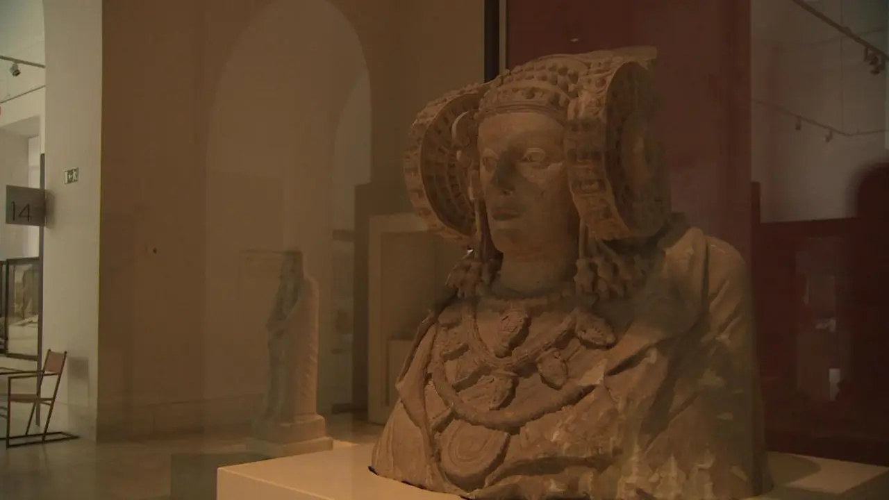 Imagen de la Dama de Elche en el Museo Arqueol&oacute;gico Nacional. - EP