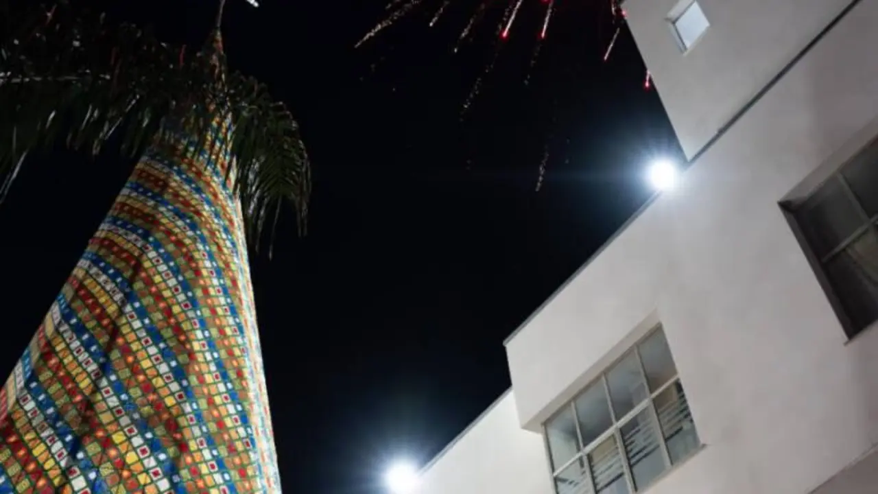&Aacute;rbol de Navidad de ganchillo - Ayuntamiento de Vilamarxant