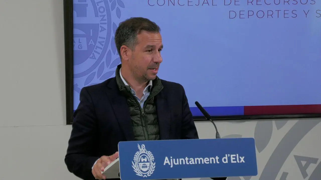 Jos&eacute; Navarro, portavoz de la Junta Local de Gobierno - Ayuntamiento Elche