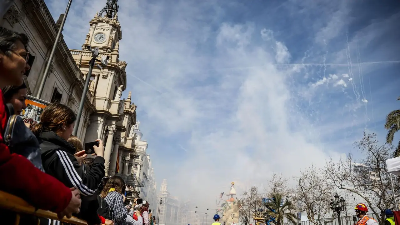 Masclet&agrave; en Valencia. - Rober Solsona / Europa Press