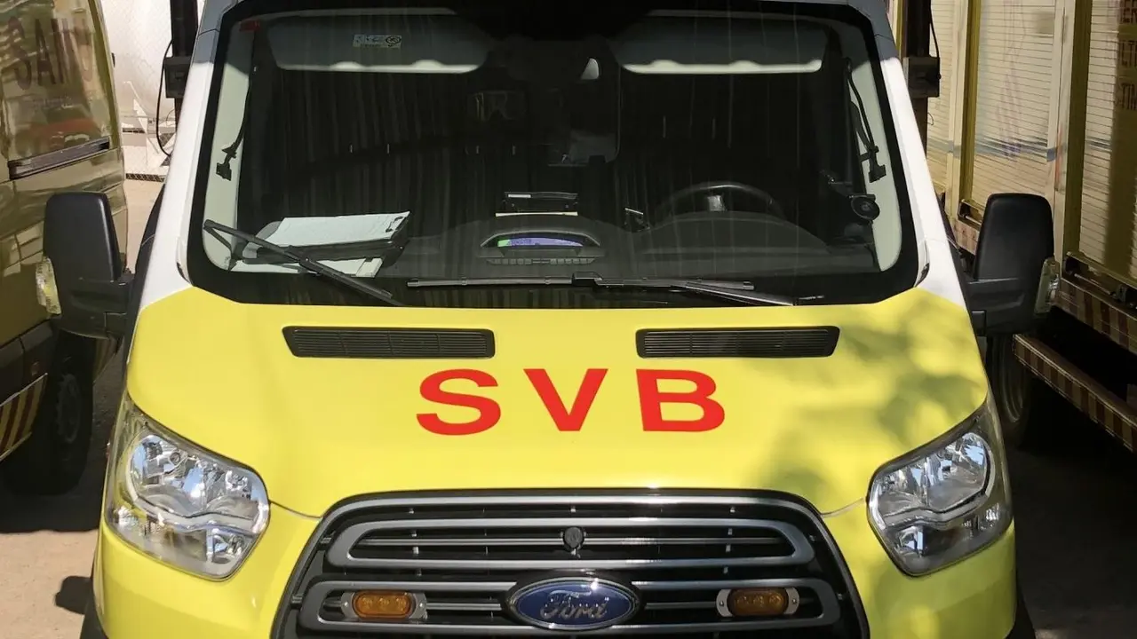 Una ambulancia de SVB en imagen de archivo - CICU