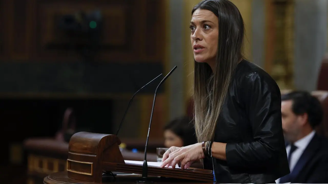 La portavoz de Junts, M&iacute;riam Nogueras. - EFE/ JJ Guill&eacute;n