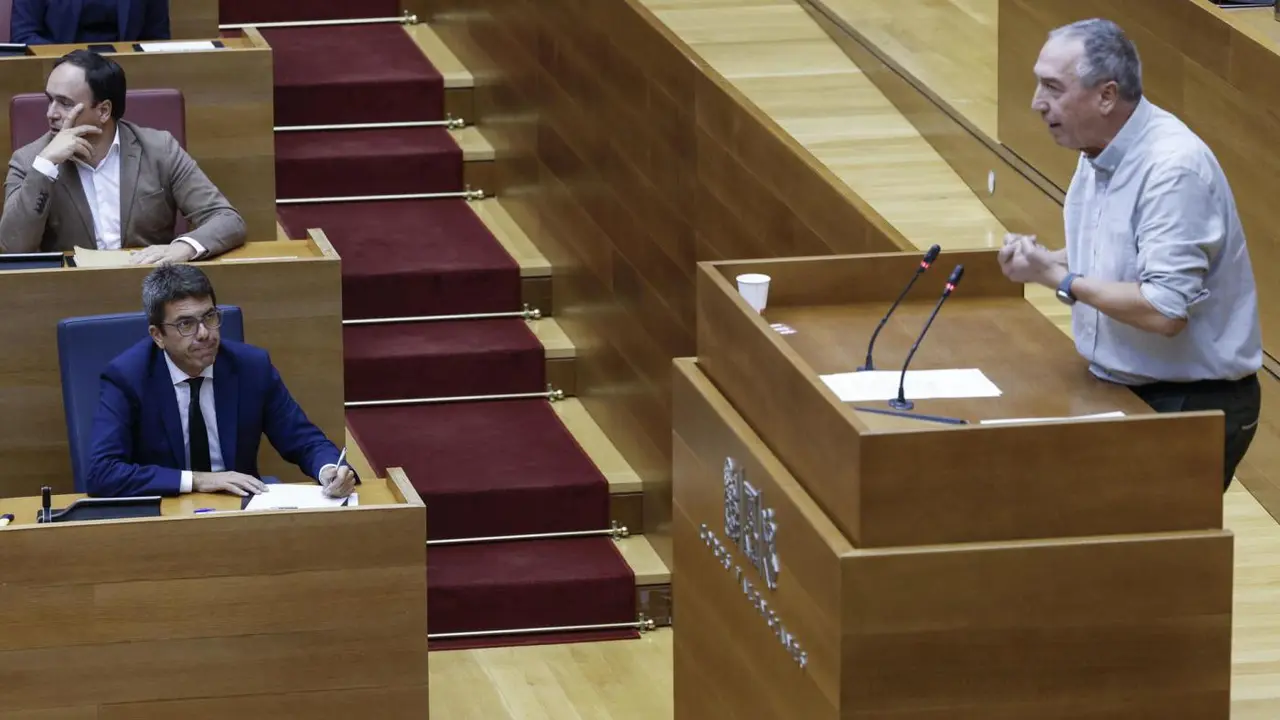 El diputado de Comprom&iacute;s Joan Baldov&iacute;. - Biel Ali&ntilde;o - EFE