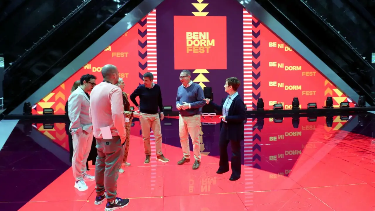 Instalaciones del Benidorm Fest en el Palau d&rsquo;Esports l&rsquo;Illa - GVA