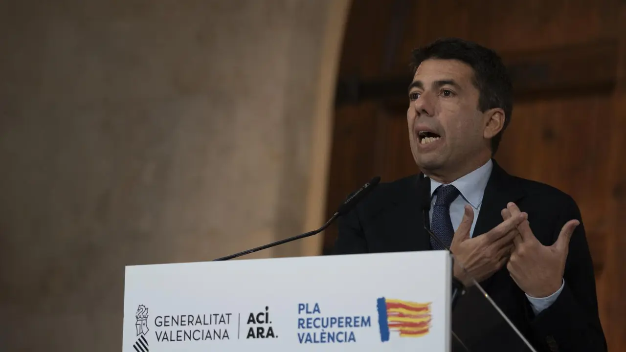 El president de la Generalitat, Carlos Maz&oacute;n - Jorge Gil / Europa Press