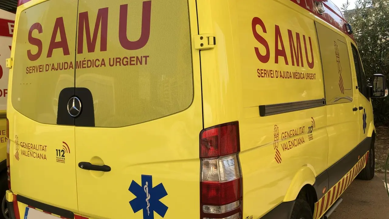 Ambulancia del SAMU. | Europa Press.