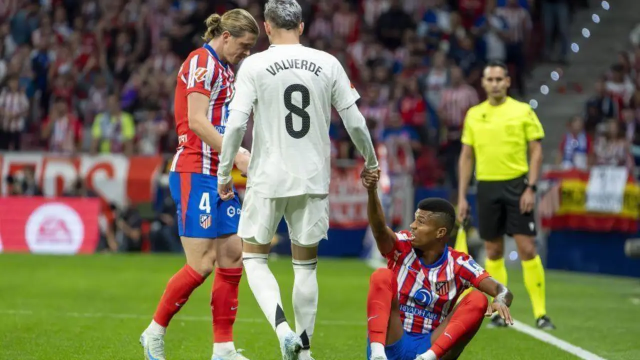 Encuentro entre el Real Madrid y el Atl&eacute;tico de Madrid. - LaLiga