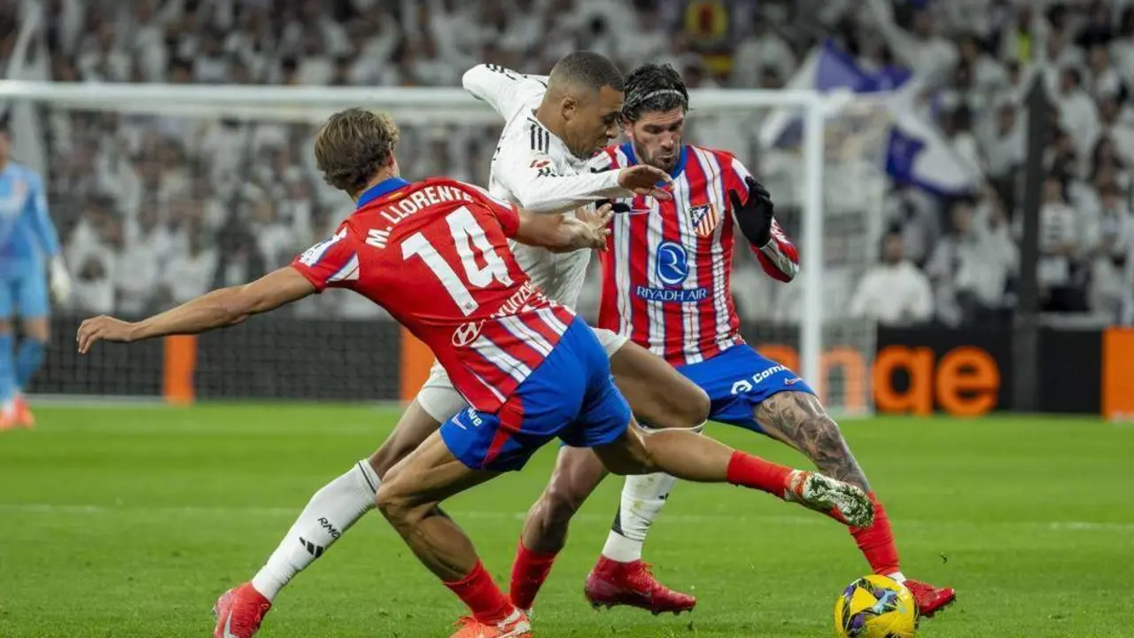Encuentro entre el Real Madrid y el Atl&eacute;tico de Madrid. - LALIGA
