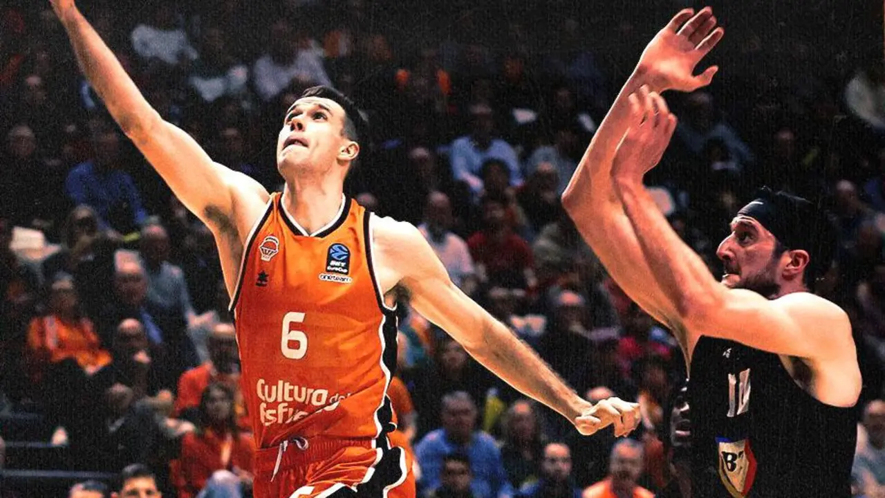 Valencia-Cluj. - @valenciabasket / X