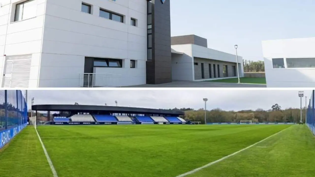 Instalaciones del M&aacute;laga y el Deportivo. - M&aacute;laga / Deportivo