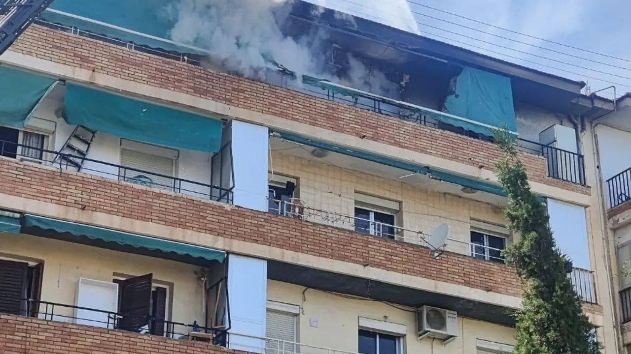 Incendio en la vivienda. - Polic&iacute;a Nacional