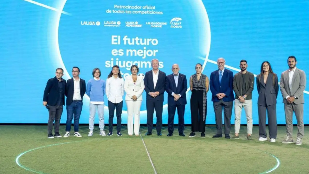 Imagen del acto. - LALIGA