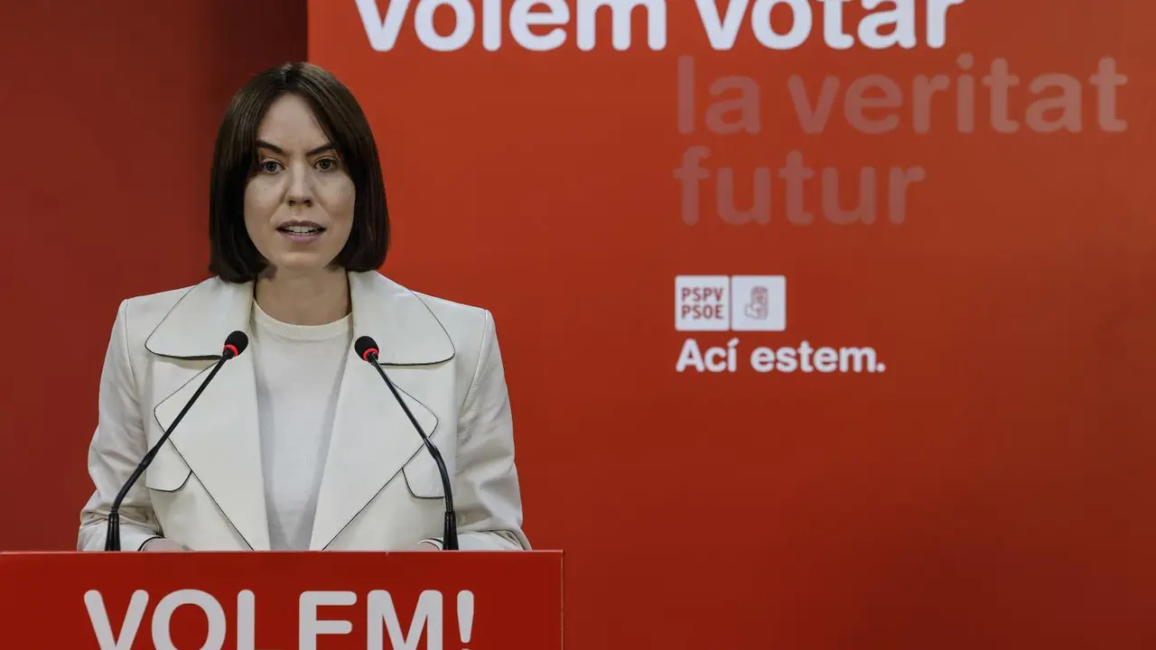 La l&iacute;der del PSPV, Diana Morant - ROBER SOLSONA - EUROPA PRESS