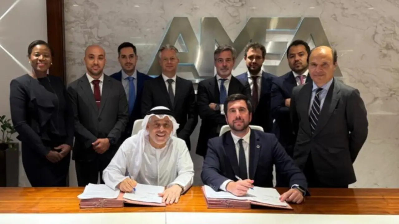 La firma del acuerdo. - 