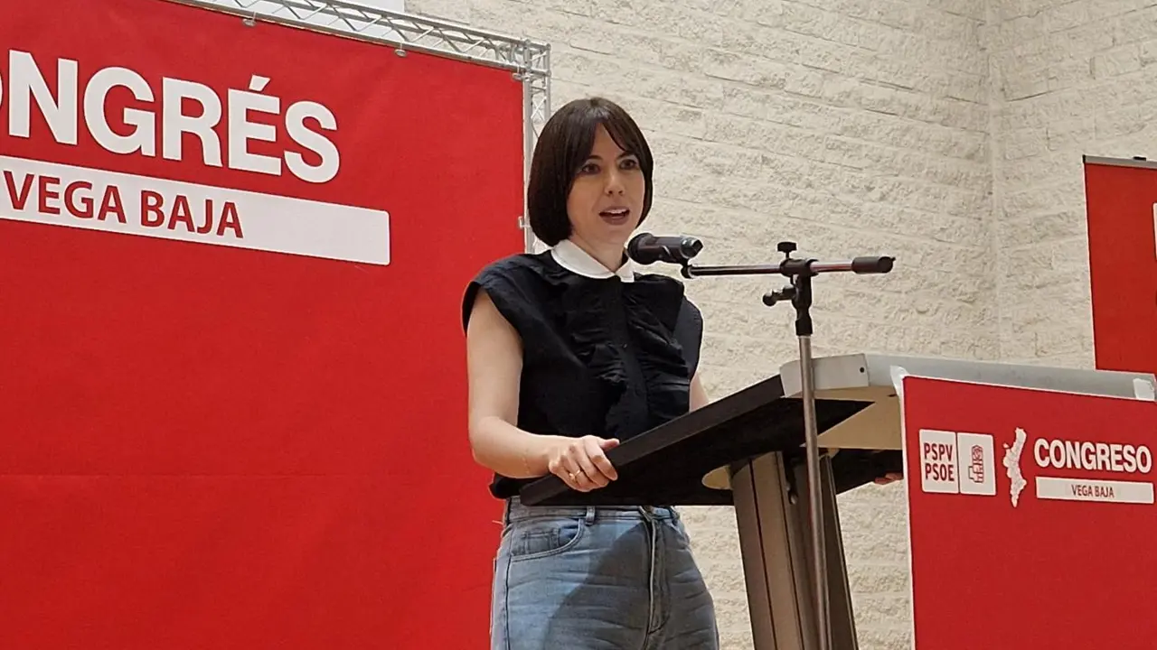 La secretaria general del PSPV-PSOE, Diana Morant - PSPV