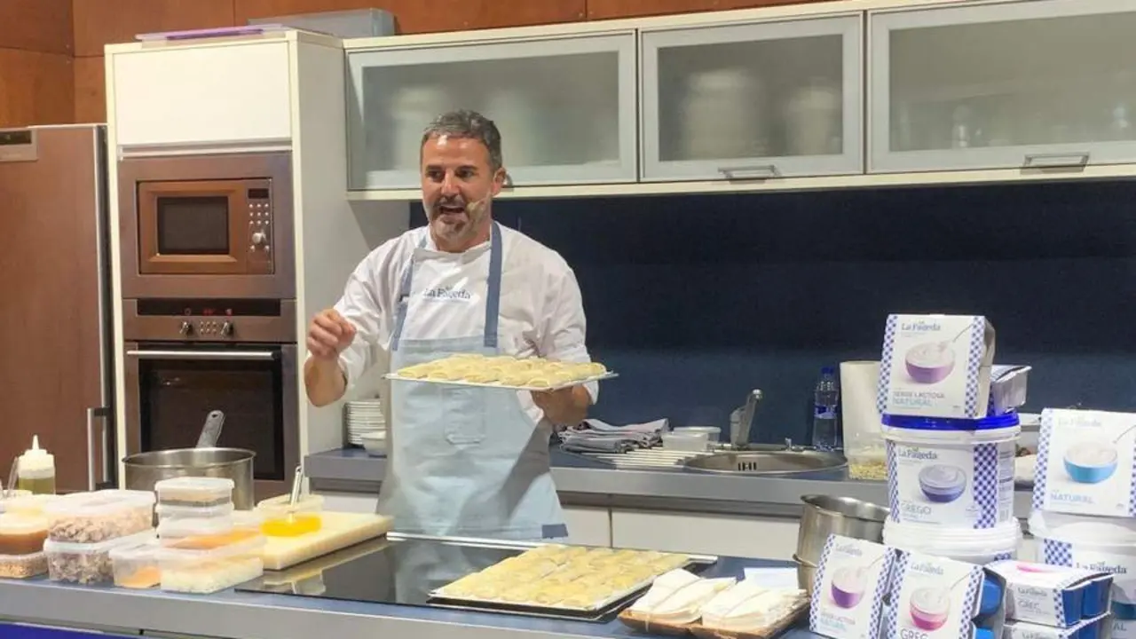 El chef Santi Taura. - Foto de La Fageda