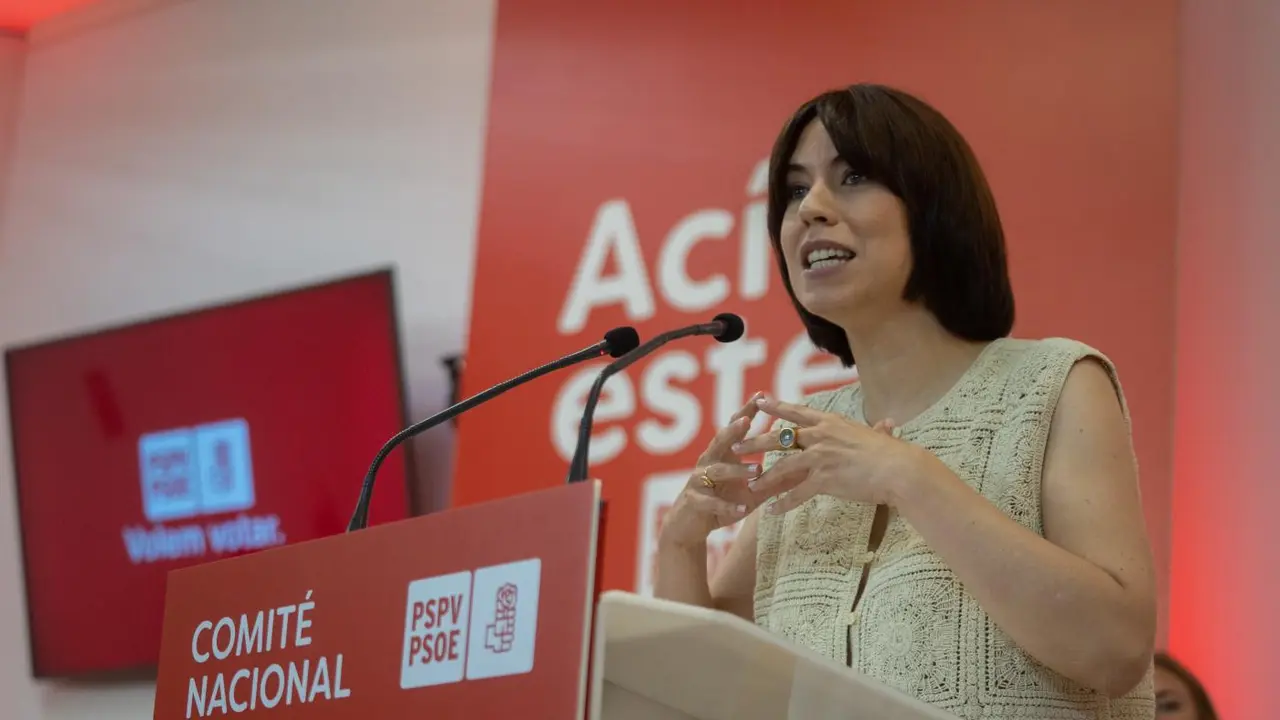 La secretaria general del PSPV-PSOE, Diana Morant - Jorge Gil / Europa Press
