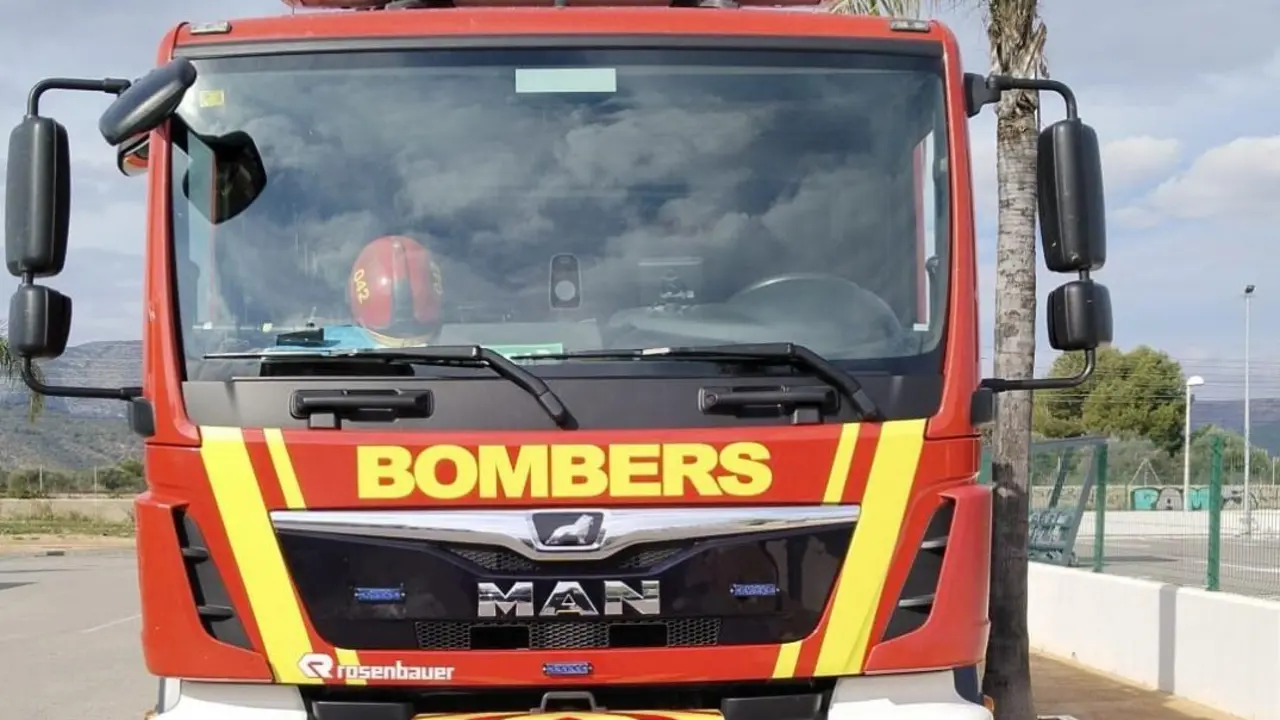 Cami&oacute;n de bomberos. - EP