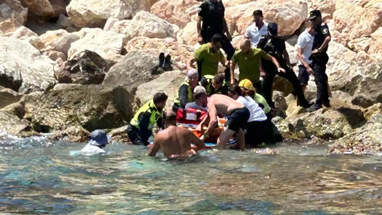 Recate de un ba&ntilde;ista en Calp | Europa Press