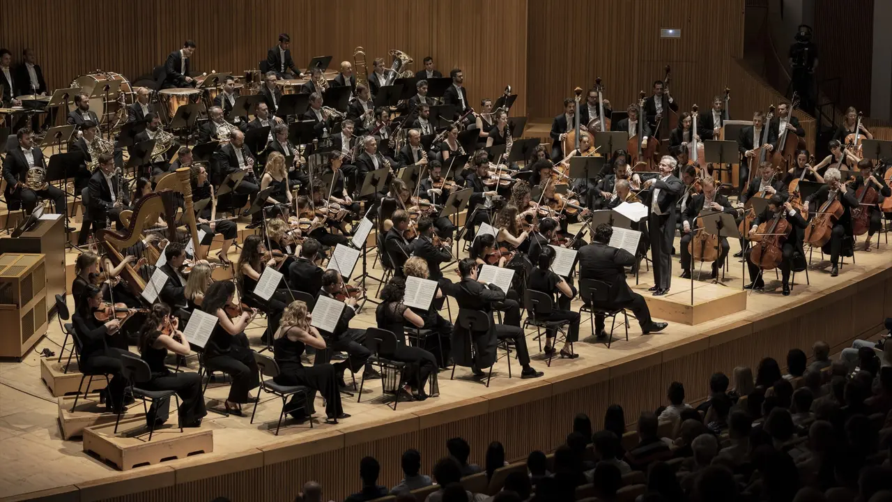 Orquestra de la Comunitat Valenciana en el Palau de les Arts durante un concierto de junio de 2023. | EP