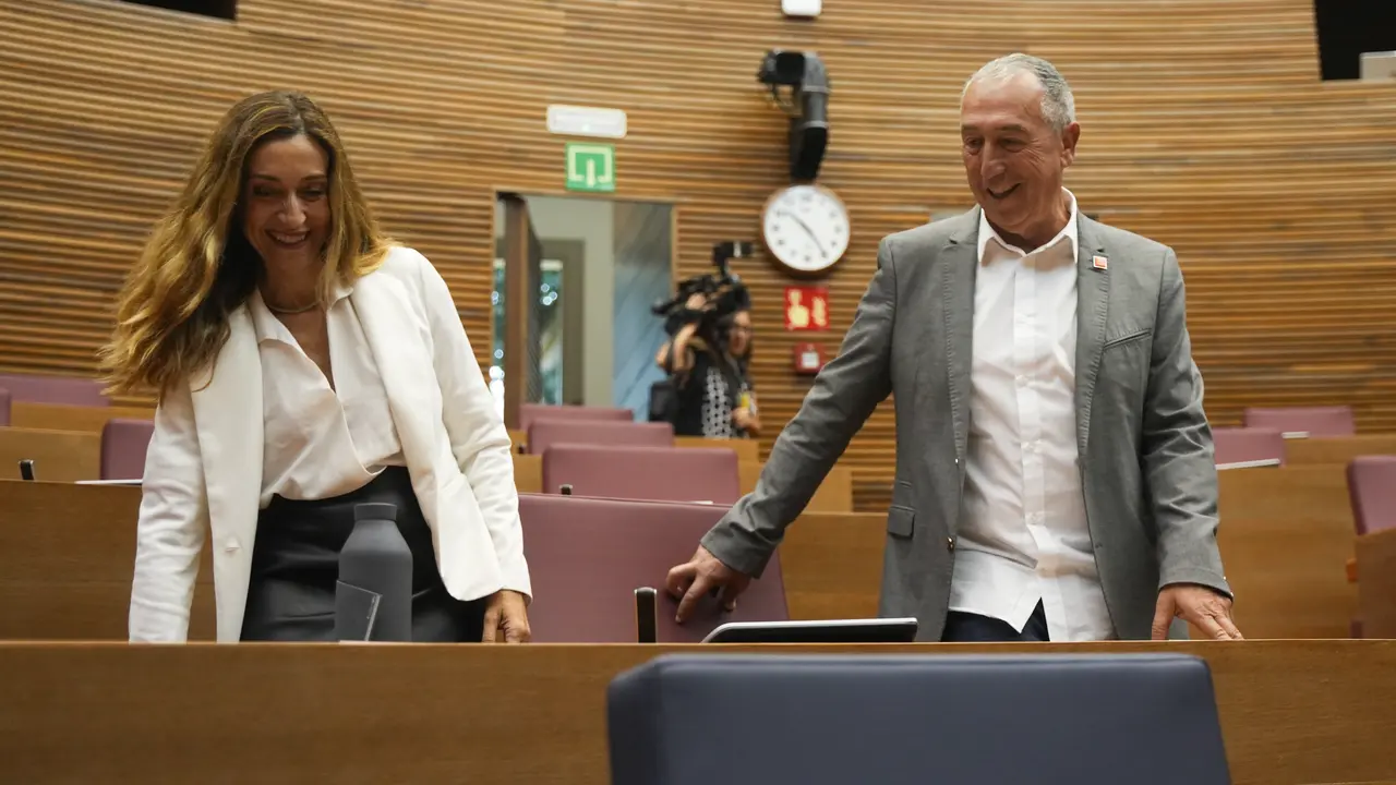 Los diputados de Comprom&iacute;s en las Cortes Valencianas, Isaura Navarro y Joan Baldov&iacute;. | Europa Press.