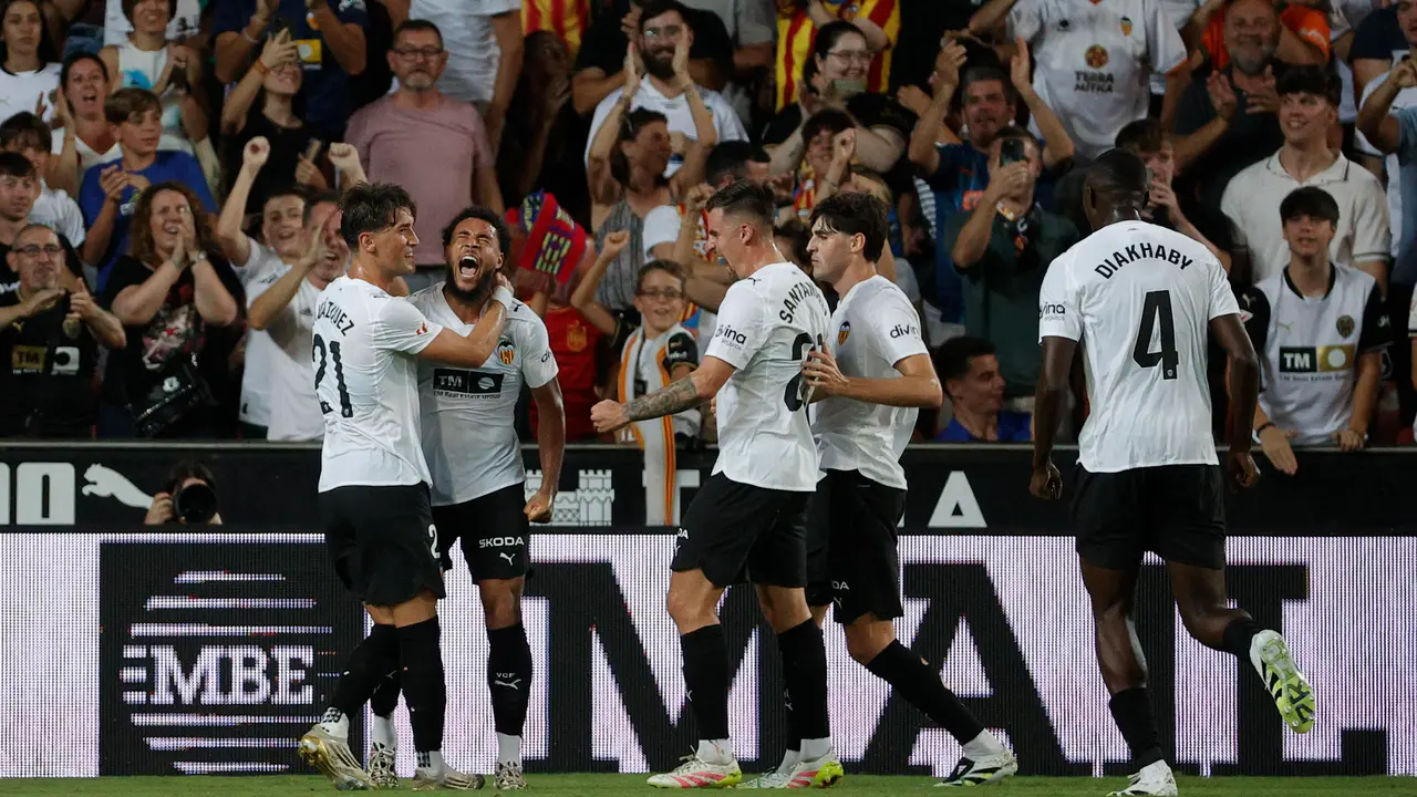 Valencia-Getafe. | EFE