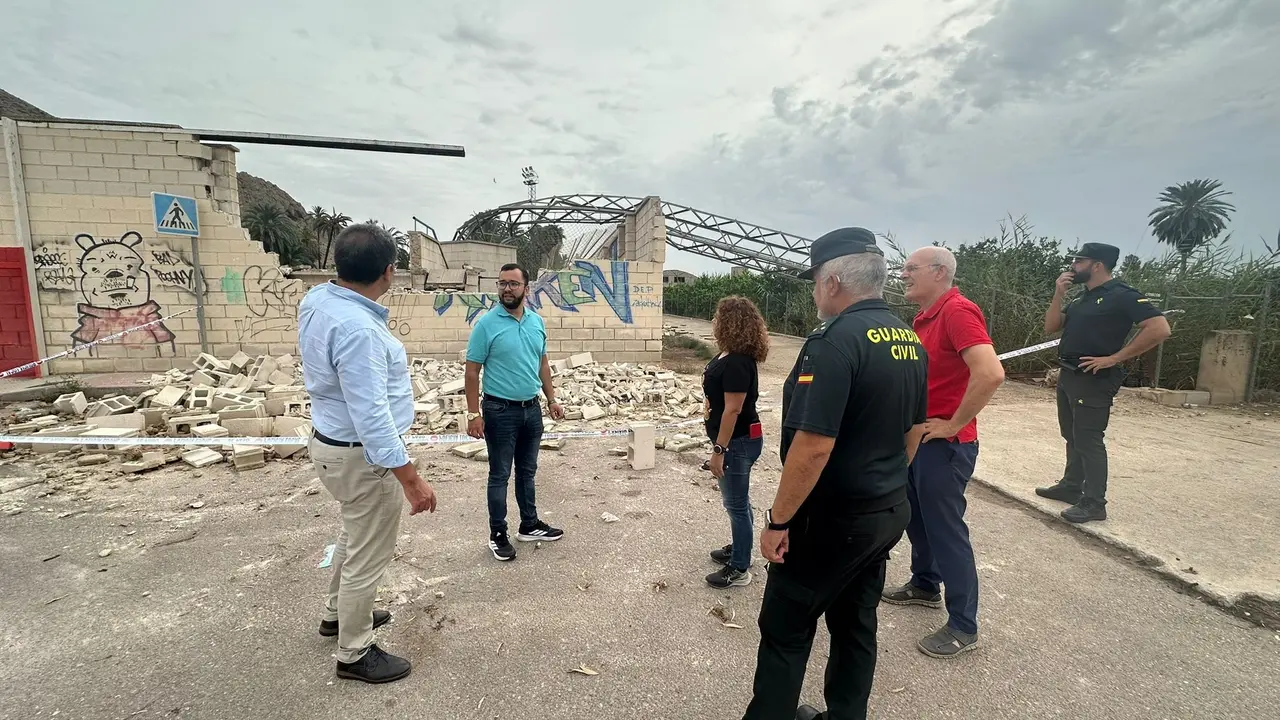 Da&ntilde;os del temporal en Callosa de Segura. | Europa Press.