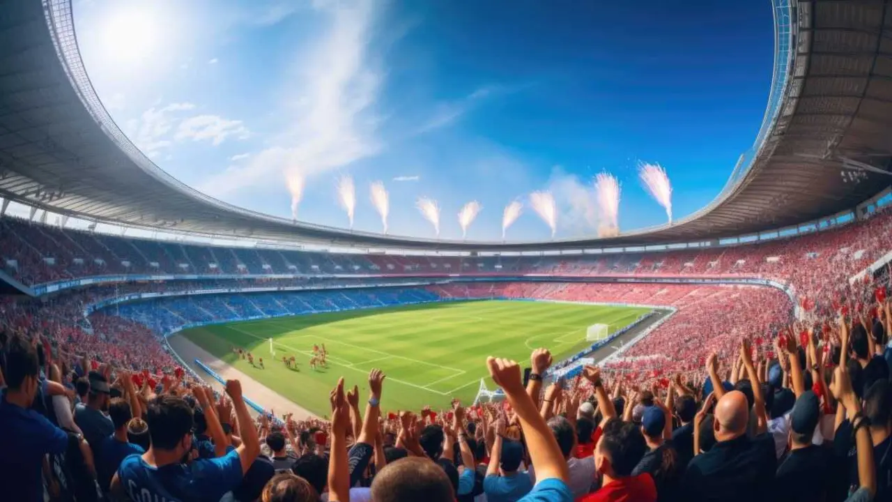 Estadio de f&uacute;tbol. | 123RF/uhdenis