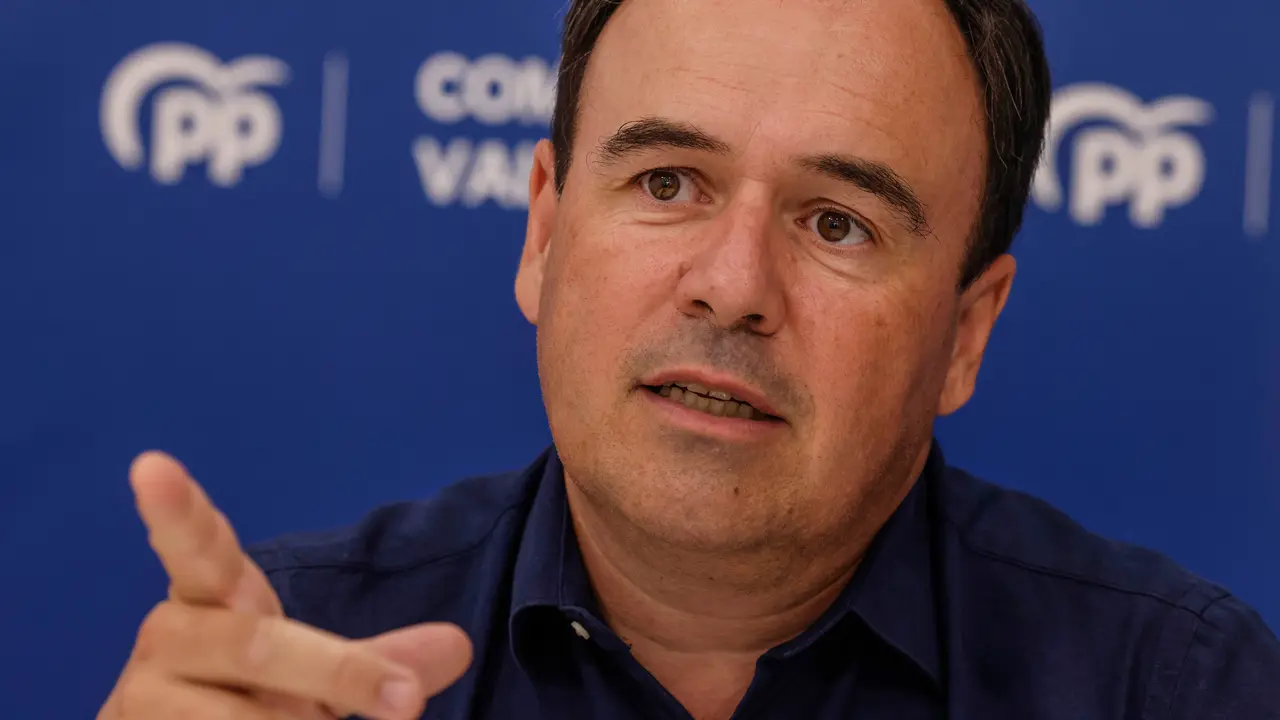 El portavoz del PP de Valencia y miembro del comit&eacute; ejecutivo nacional, Juanfran P&eacute;rez | Rober Solsona / Europa Press