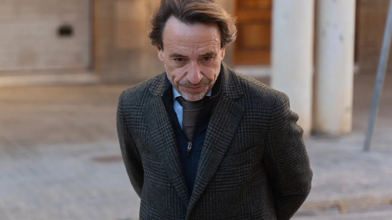 El jefe de gabinete de Maz&oacute;n, Jos&eacute; Manuel Cuenca, a su llegada a los juzgados de Catarroja. | Europa Press.