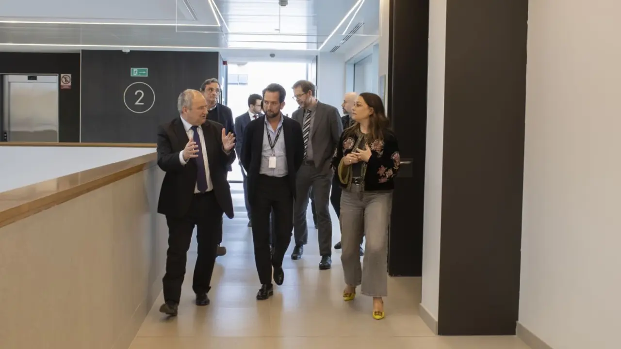 El ministro Hereu en The Core Connect | Foto de The Core