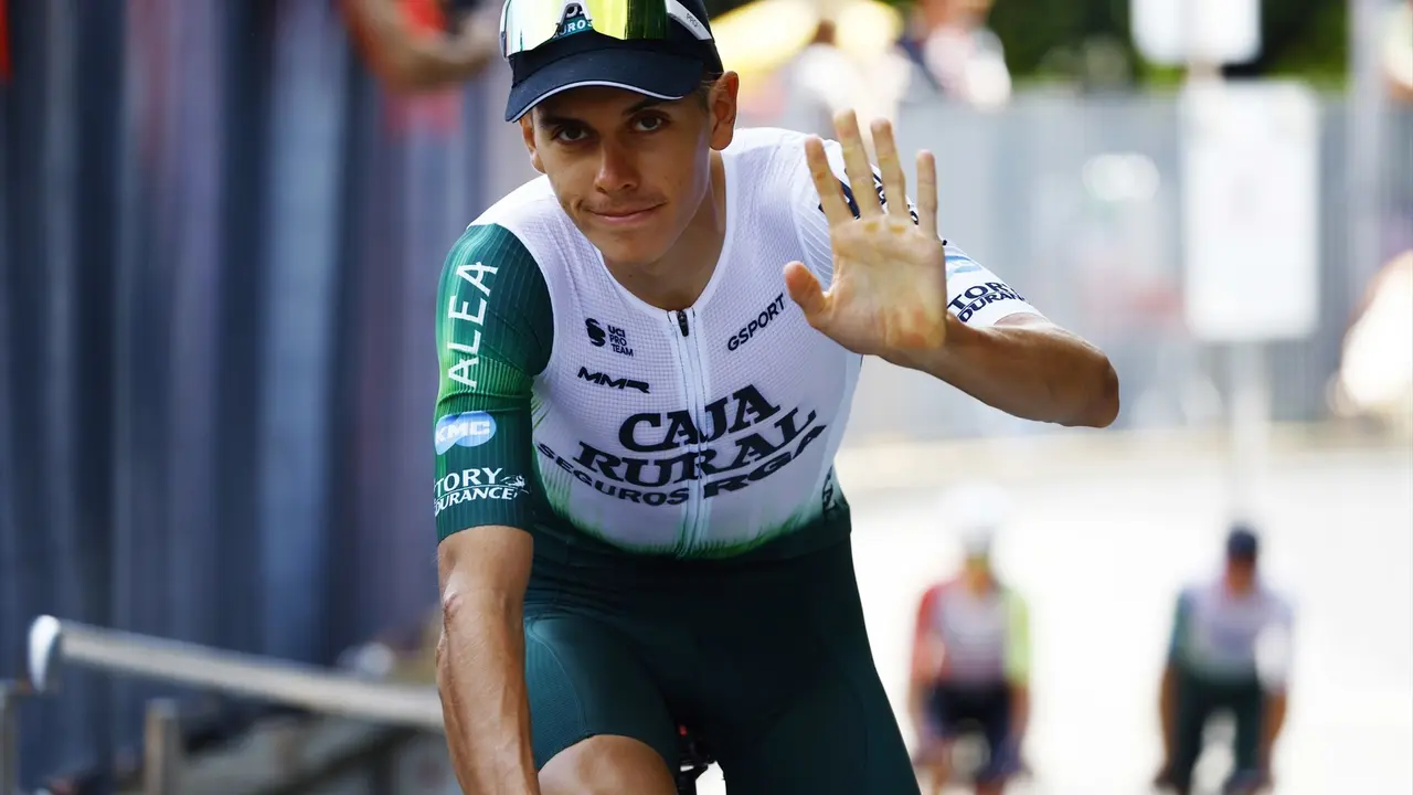 Jaume Guarde&ntilde;o, ciclista del equipo Caja Rural-Seguros RGA.
- TEAM CAJA RURAL - SEGUROS RGA