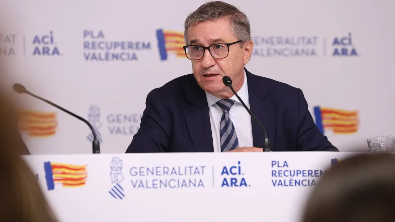 El conseller de Hacienda, Jos&eacute; Antonio Rovira. | Europa Press.