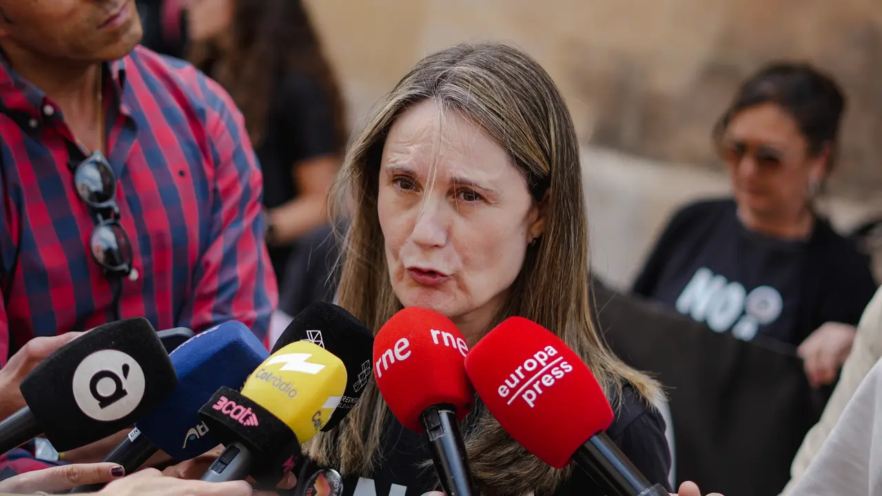 La presidenta de la Asociaci&oacute;n de V&iacute;ctimas Mortales de la DANA 29-O, Rosa &Aacute;lvarez | EP