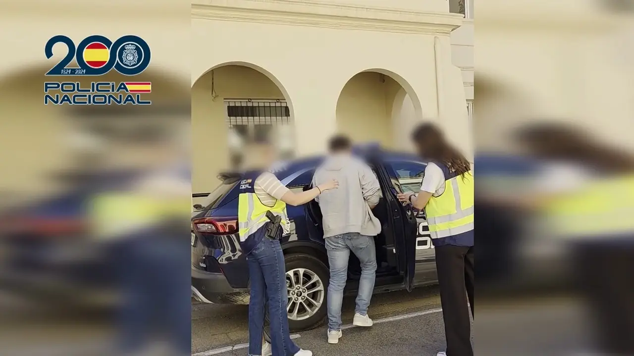 Imagen de uno de los detenidos. | Europa Press.