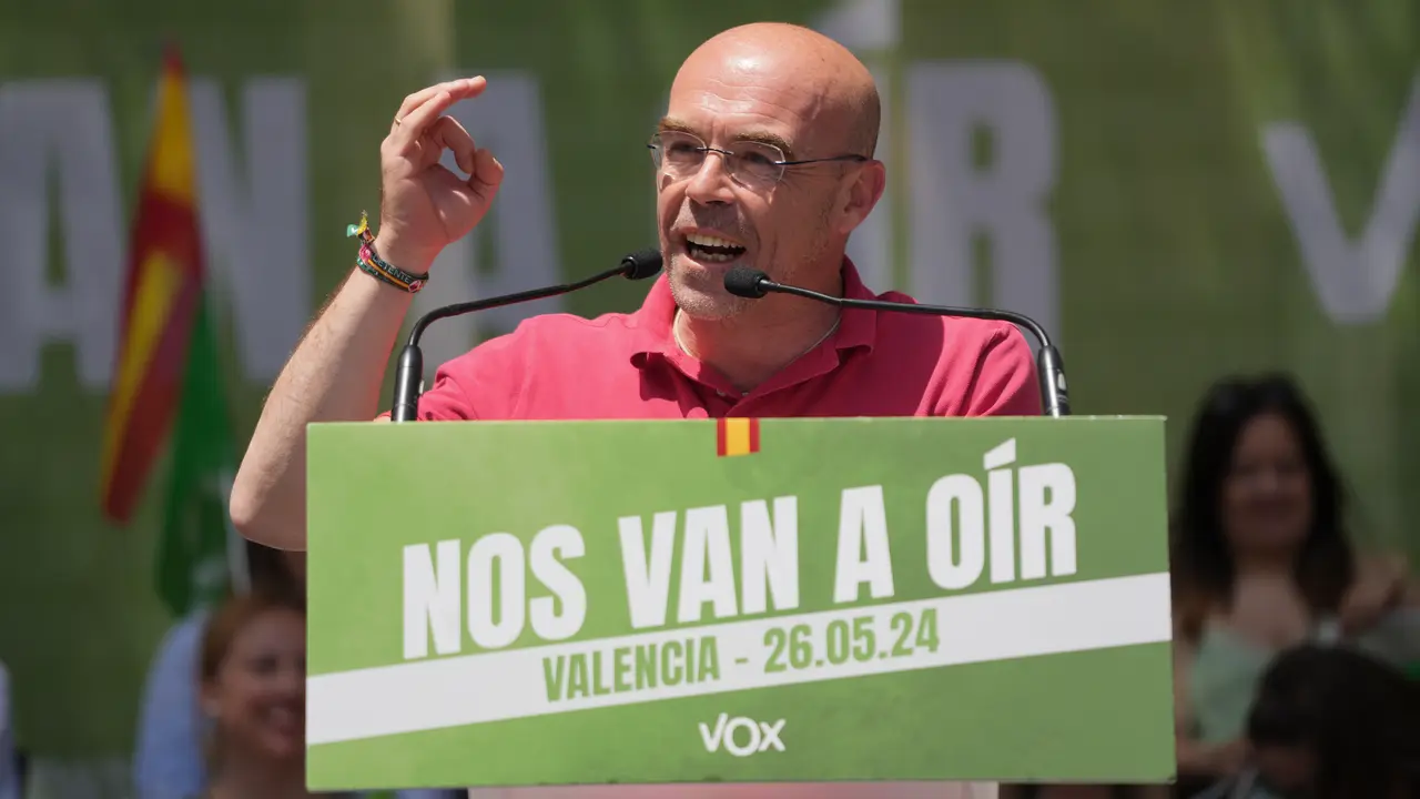 El candidato de VOX a las elecciones europeas, Jorge Buxad&eacute; | EP