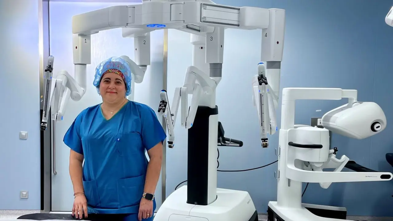 La doctora Mar&iacute;a de Mat&iacute;as | Foto del Hospital Universitario Rey Juan Carlos