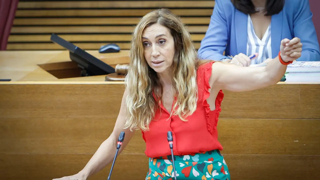 La portavoz adjunta de Comprom&iacute;s en Les Corts, Isaura Navarro. | Europa Press.