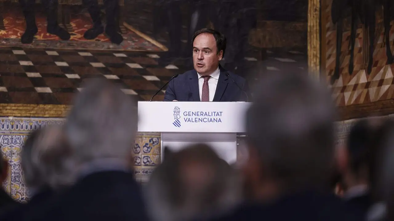 El 'president' de la Generalitat Valenciana, Juanfran P&eacute;rez Llorca, en una imagen de archivo. | Europa Press