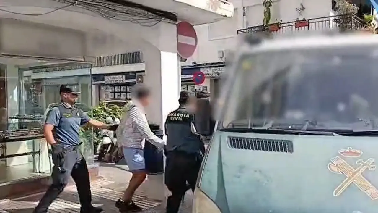 La Guardia Civil ha desarticulado un grupo criminal formado por 17 personas. | Europa Press.