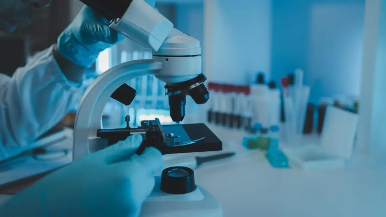 Trabajo en laboratorio | Foto de 123RF/dookdui
